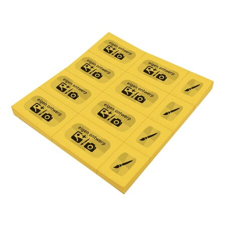 CombiCraft Consumptiekaart maken met eigen ontwerp zwarte druk 10 consumpties - per 200 kaarten