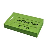 CombiCraft Consumptiebon in boekje met eigen tekst 50x30mm - 50 bonnen per boekje - per 3150 bonnen