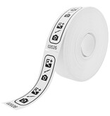 Consumptiebonnen drukken op rol met eigen ontwerp 114x30mm - per 2 rollen van 500 bonnen