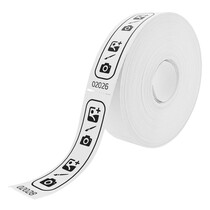 Consumptiebon op rol 114x30mm eigen ontwerp