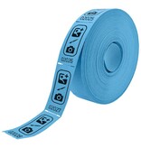 CombiCraft Consumptiebonnen drukken op rol met eigen ontwerp 57x30mm - per rol met 1000 bonnen