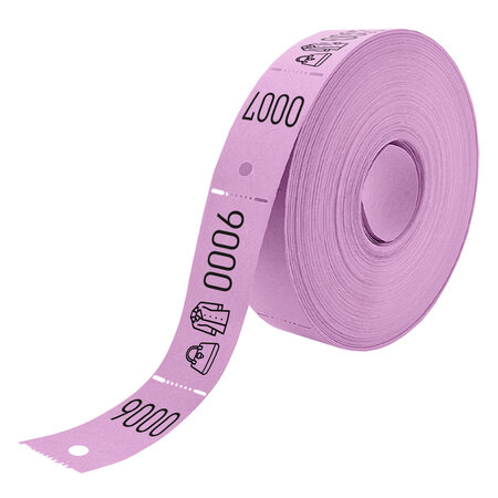 CombiCraft Garderobebonnen met jas- en tasicoon en ophanggat – per 500 dubbele bonnen