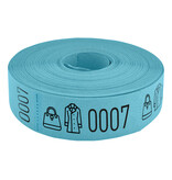 CombiCraft Garderobebonnen met jas- en tasicoon en ophanggat – per 500 dubbele bonnen