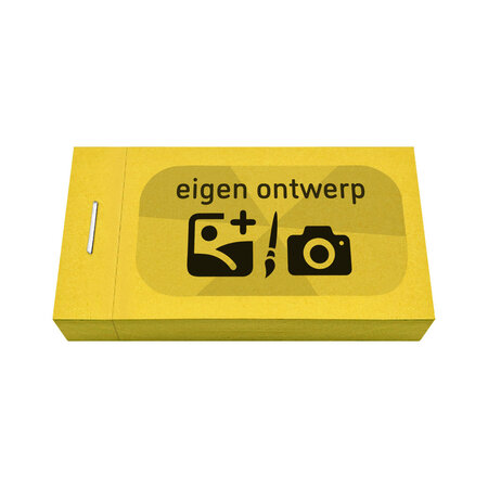 Attractiekaartjes met eigen ontwerp 50x30mm - per 810 kaartjes