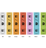 Entreebewijs op rol 114x30mm met rechte afscheurstrook - per 1000 bonnen