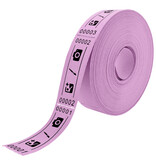 CombiCraft Entreebewijs op rol 80x30 mm zonder afscheurstrook - per 1000 bonnen