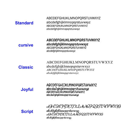 CombiCraft Kunststof naambadge met tekst gravering 65x35mm - per 1 stuk