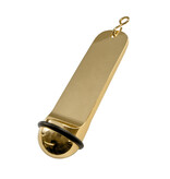 Blanco metalen hotel sleutelhanger Classico 29x108mm - per stuk