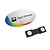 Aluminium naambadge 70x37mm bedrukt - per stuk