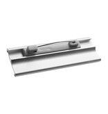 Aluminium naambadge Easy1 met tekst gravering 64x22mm - per stuk