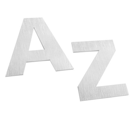CombiCraft Aluminium letters voor aan de muur 1,5 mm dik - per stuk