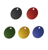 CombiCraft Aluminium nummerplaatje met nummer gravering gekleurd - per stuk