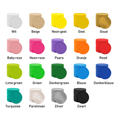 CombiCraft Plastic munten Ø29mm met jouw eigen ontwerp