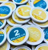 Plastic munten Ø29mm met jouw eigen ontwerp