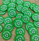 Plastic munten Ø29mm met jouw eigen ontwerp