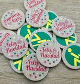 CombiCraft Houten munten Ø29mm met jouw eigen ontwerp - per 100 stuks