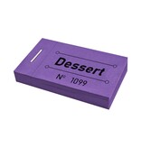 CombiCraft Consumptiebon dessert in paars 50x30mm - per 50 bonnen