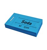 Consumptiebon soda in blauw 50x30mm - per 50 bonnen