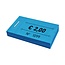Consumptiebonnen in boekjes € 2,00 blauw 50x30mm - per 50 bonnen