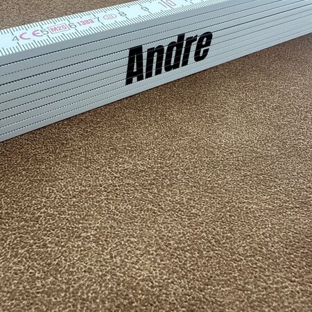 CombiCraft Houten duimstok 2 meter met naam - per stuk