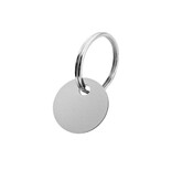 CombiCraft Blanco aluminium sleutellabel Ø20mm - per stuk