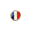 Kleine vlag pin Frankrijk 8 mm - per 1 stuk
