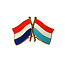 Vriendschapsspeld Nederland - Luxemburg 20 x 15 mm - per 1 stuk