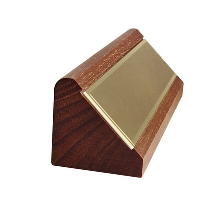 CombiCraft Bureau naambordje Presidium 200x54mm met tekst - per stuk