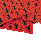 Breekmunten van aardappelzetmeel met 25 munten per matje - per 1000 stuks