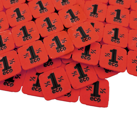 CombiCraft Breekmunten van aardappelzetmeel met 25 munten per matje - per 1000 stuks