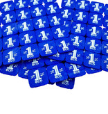 CombiCraft Breekmunten van aardappelzetmeel met 25 munten per matje - per 1000 stuks