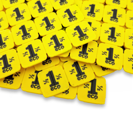 CombiCraft Breekmunten van aardappelzetmeel met 25 munten per matje - per 1000 stuks