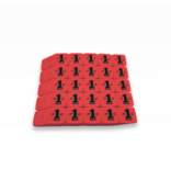 CombiCraft Breekmunten van aardappelzetmeel met 25 munten per matje - per 1000 stuks