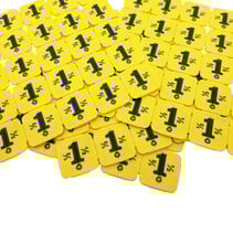 Plastic breekmunten - 1000 stuks
