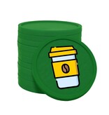CombiCraft Gekleurde koffie to go consumptiemunten Ø29mm - per 100 stuks