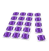 Breekmunten plastic met 40 munten per matje - per 1000 stuks