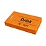 Consumptiebon drink in oranje 50x30mm - per 50 bonnen