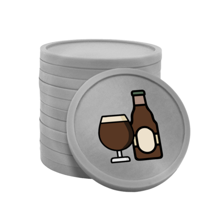 CombiCraft Gekleurde speciaalbier consumptiemunten Ø29mm - 100 stuks