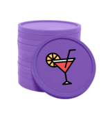 CombiCraft Gekleurde cocktail consumptiemunten Ø29mm - 100 stuks