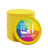 CombiCraft Biologisch afbreekbare munten Ø29mm met jouw eigen ontwerp - per 100 stuks