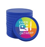 CombiCraft Biologisch afbreekbare munten Ø29mm met jouw eigen ontwerp - per 100 stuks