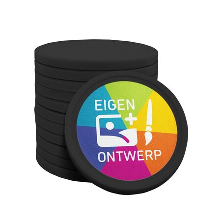 CombiCraft Biologisch afbreekbare munten Ø29mm met jouw eigen ontwerp - per 100 stuks