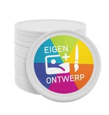 Plastic munten Ø35mm met jouw eigen ontwerp - per 100 stuks