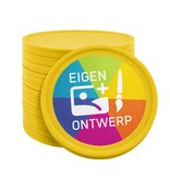 Plastic munten Ø35mm met jouw eigen ontwerp - per 100 stuks