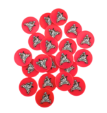 CombiCraft Plastic munten Ø35mm met jouw eigen ontwerp - per 100 stuks