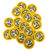 CombiCraft Plastic munten Ø35mm met jouw eigen ontwerp - per 100 stuks