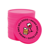 CombiCraft Gekleurde good for one drink consumptiemunten Ø29mm - 100 stuks