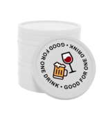 CombiCraft Gekleurde good for one drink consumptiemunten Ø29mm - 100 stuks