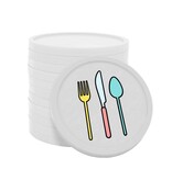 CombiCraft Gekleurde bestek consumptiemunten Ø29mm - per 100 stuks