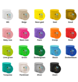 Gekleurde bestek consumptiemunten Ø29mm - per 100 stuks